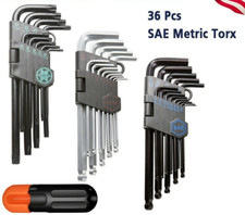 36PC Hex Key Allen Wrench Set