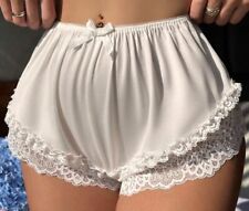 Womens CD TV Stretch French Knickers Lingerie Panties Briefs Size S 10/12