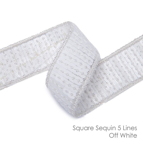 Square sequin ribbon - square,