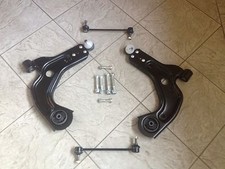 FORD PUMA  97-01 TWO FRONT LOWER WISHBONE SUSPENSION ARMS 6 BOLTS AND 2 LINKS LR