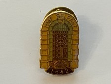 Vintage Original H.M.P Belfast Prison 1842 Enamel Pin Badge