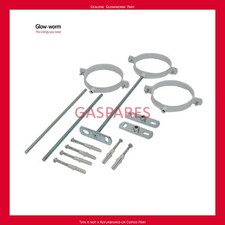 Glowworm Flue Support Clips