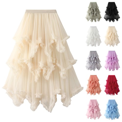 Womens tiered summer frilled - summer,