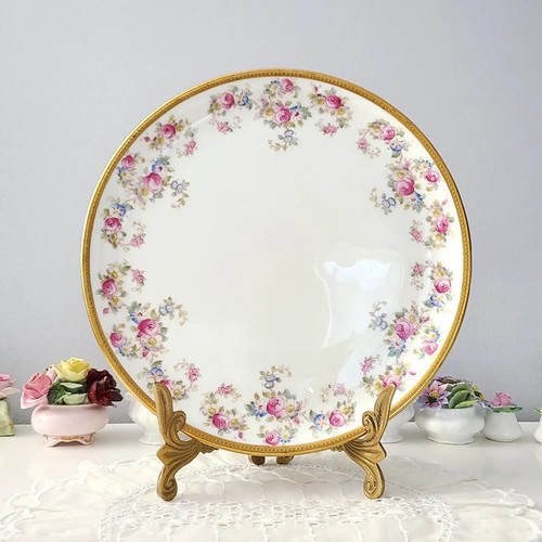 Cauldon flower swag plate