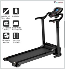 Foldable Treadmill XEO HOME Treadmills for Indoor Gym Cardio, London collection