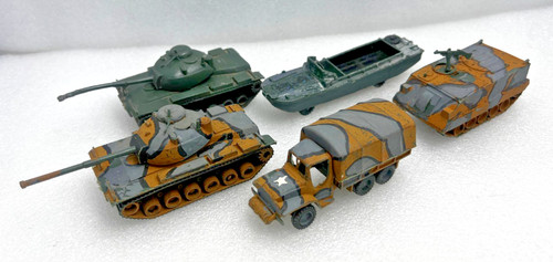 Vintage airfix soldiers poly - soldiers,