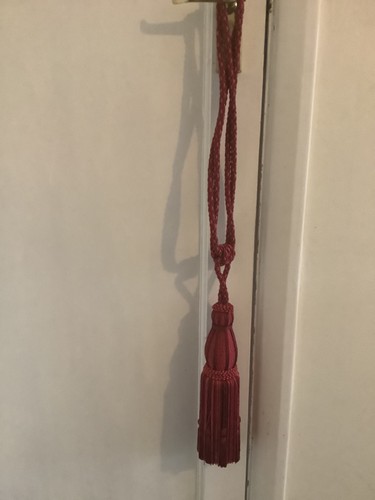 Large luxury deep red - large, curtain
