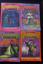 Goosebumps 4 Books Bundle