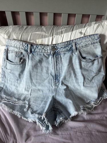 Asda short denim shorts - asda, size