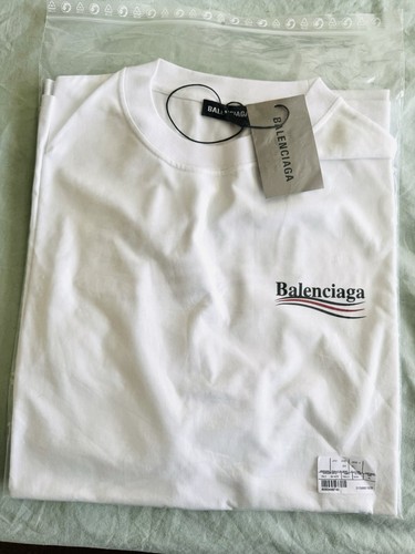 Balenciaga men white shirt - men's,