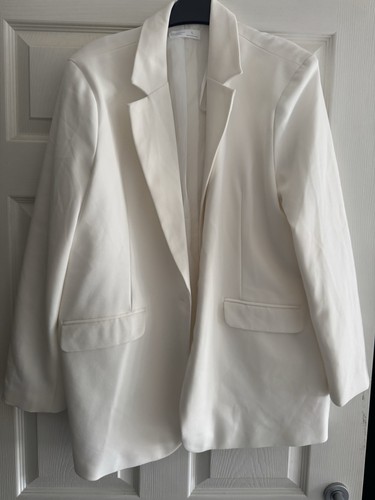 Primark white blazer size - primark, l