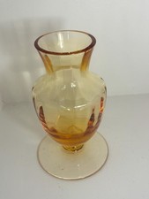 Vintage Amber Glass Brandy