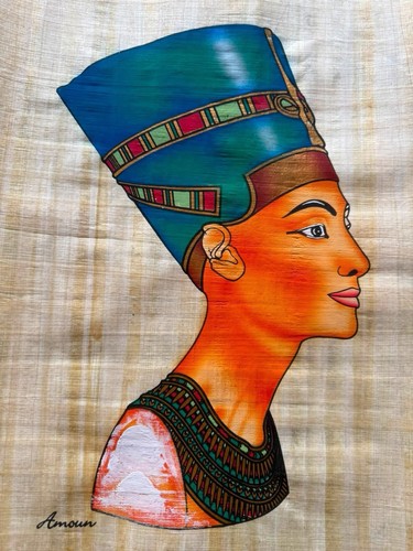 Egyptian papyrus with - egyptian,
