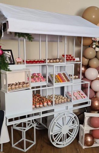 Hire only dessert cart - hire,