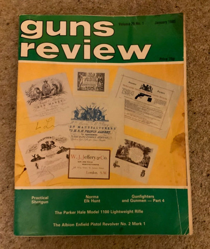 Guns review magazine - guns, january