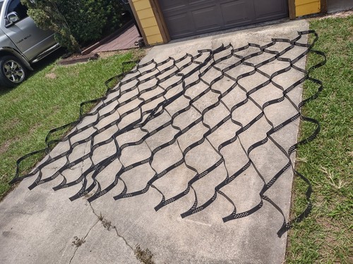 Thick geogrid x11 - in, 11'x11'