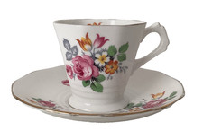 Tuscan China Cup and saucer - Tuscan China Plant - floral small  Pretty