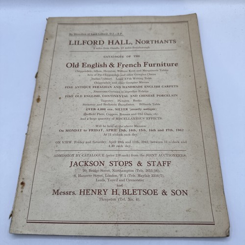 1942 sales catalogue old - sales, of