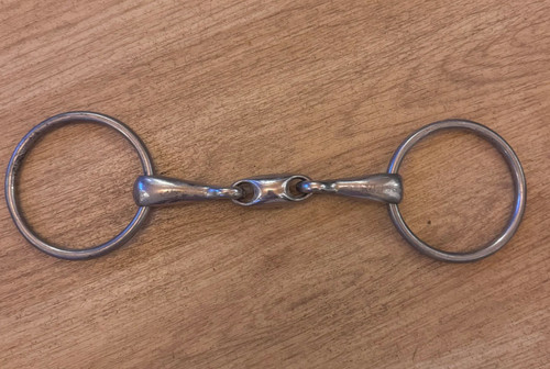 Loose ring lozenge snaffle - ring,