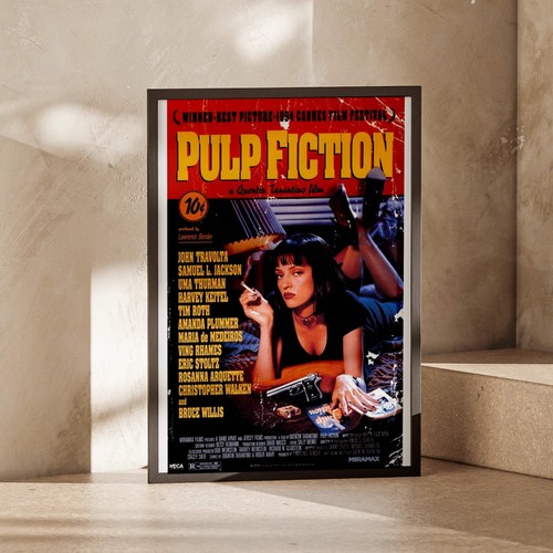 Pulp fiction movie - fiction, art
