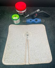 Plumbing Soldering Tools, Blow Torch, Flux, Solder, Soldering Matt, Pipe Cleaner