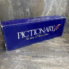 Pictionary Parker vintage Board Game 1993 - USED COMPLETE 