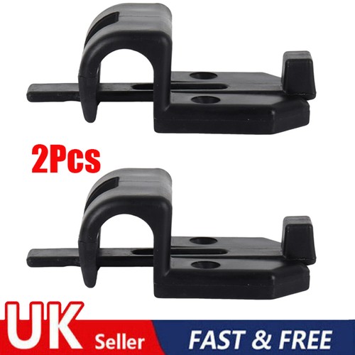 Black sliding table rail - 2x,