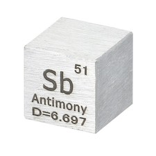 Antimony Cube,10mm sb-Density