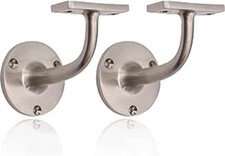 Satin Nickel Handrail Brackets