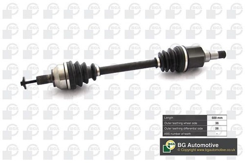 Drive shaft fits ford - ford, volvo