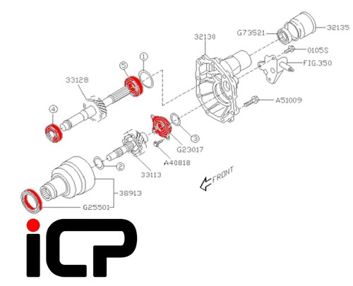 Speed rear transfer case - speed,