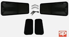 Dark Tinted Sliding Window Kit for Roof & Quarter for Land Rover Defender 90 110