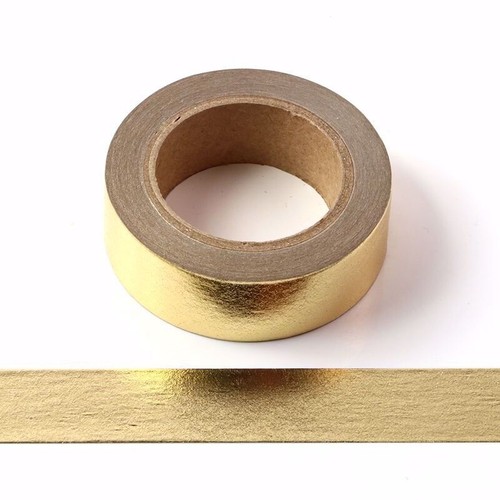 2xgold solid foil - washi, tape