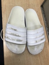 Men’s Adidas Sliders White