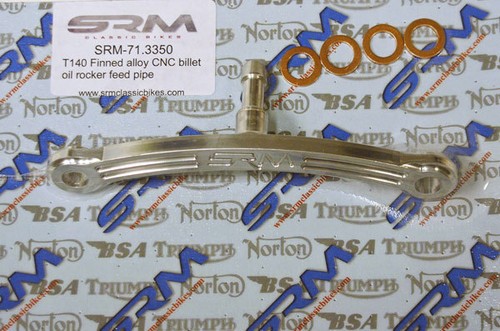 Triumph t140 rocker feed pipe - triumph,