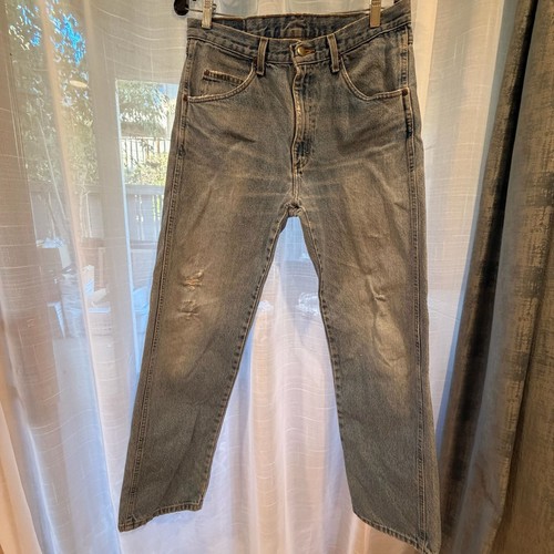 Wranglers distressed straight - wranglers,