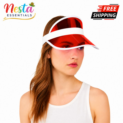Red poker visor hat - poker,