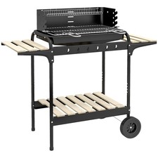 Outsunny charcoal barbecue bbq - barbecue,