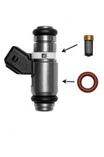 petrol Injector service refurb o ring and basket for vw Audi seat skoda 1.2 1.4 