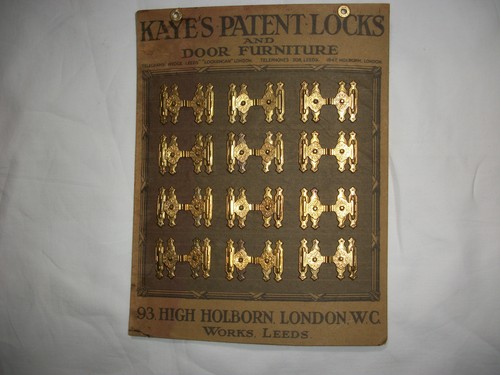 Vintage kayes patent locks - vintage,