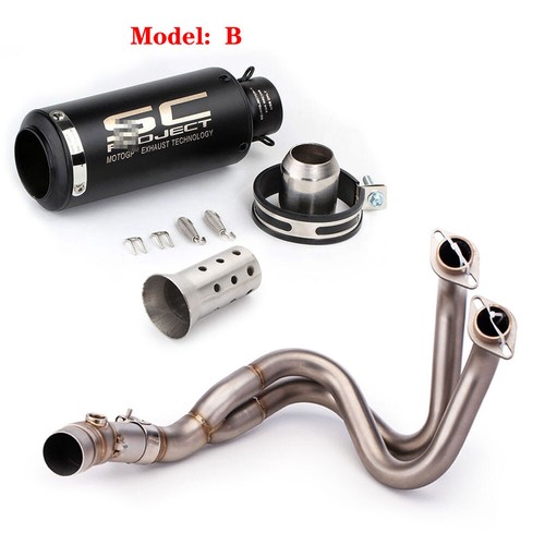 Full exhaust system black - full,