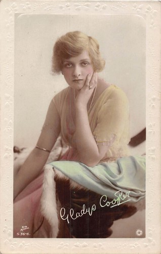 Postcard actresses gladys - ,