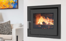 BLACK CASSETTE WOOD BURNER