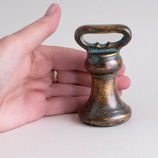 Antique VICTORIAN Brass 1lb