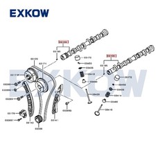 Inlet & Exhaust Camshaft For