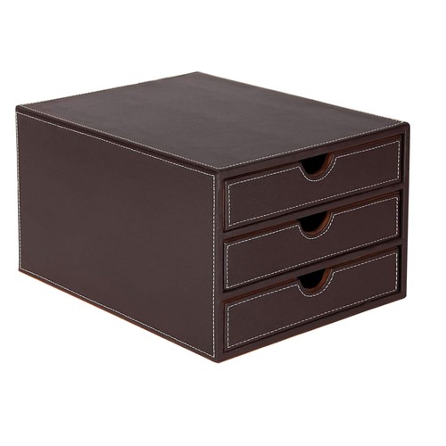 Faux leather tier - faux, paper