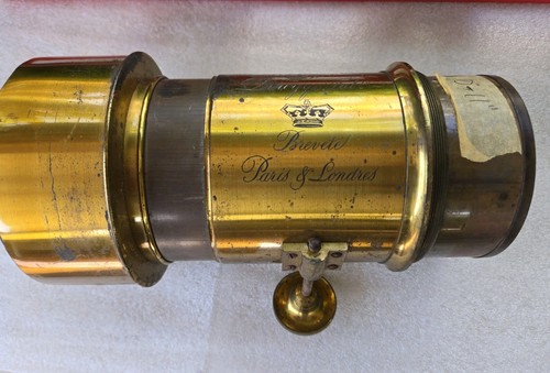 Antique 1870s brass derogy - 1870s,