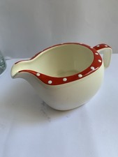 Midwinter Red Domino Milk Jug