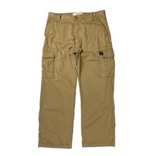 Levi’s Workwear Loose Fit Cargo Pants W36 L30 Sand Brown Straight Utility Y2K