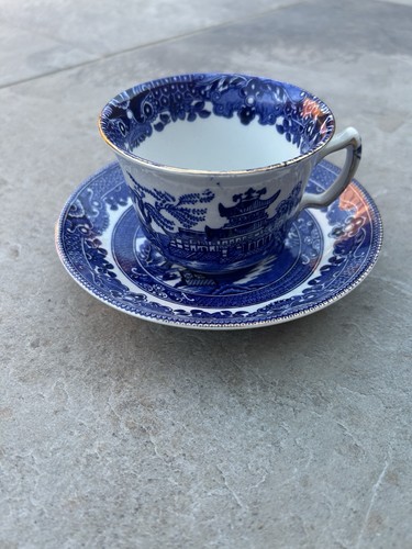 Vintage burleigh ware willow - vintage,